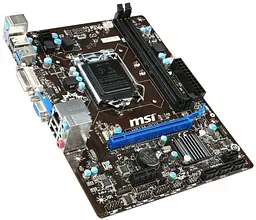 Материнська плата MSI H81M-E33 (H81M-E33) (Socket 1150, Intel H81, Micro-ATX) Б/в - мініатюра 2