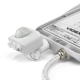 LED прожектор Videx F5, 30W 3000-5000-6500K з датчиком руху 230V White (VL-F5-030CW-S) (29261-000) - мініатюра 6