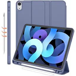 Чохол-книжка DK для Apple iPad Air 10.9" 5gen 2022 екокожа/силікон Smart Case cлот стилус (015026) lavender