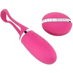 Віброяйце Dorcel Secret Delight Magenta з пультом ДК з турборежимом та голосовим керуванням
