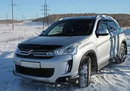 Дефлектор капоту мухобійка для Citroen C4 Aircross 2012-