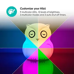 Нічник силіконовий BBluv Hibu, білий (B0154) - мініатюра 7