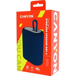 Акустична система Canyon BSP-4 Bluetooth Blue (CNE-CBTSP4BL) - мініатюра 4