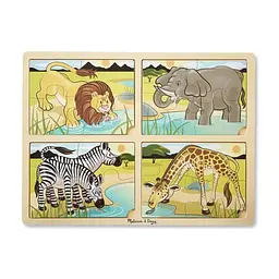 Пазл Melissa&Doug Мега 4 в 1 "Сафарі" (MD9366)