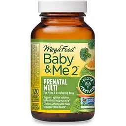 Вітаміни для вагітних MegaFood Baby & Me 2, 120 таблеток - мініатюра 2