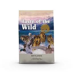 Сухий корм для собак Taste of the Wild Wetlands Canine Formula з качкою та перепілкою 5.6 кг 9746-HT77 - мініатюра 1