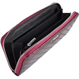 Гаманець жіночий шкіряний Semi Line RFID Dark Red (P8238-2) - мініатюра 2