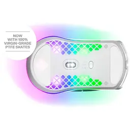 Миша SteelSeries Aerox 3 Wireless Snow (62608) [87292] - мініатюра 4