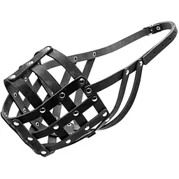Намордник Collar м'який №5, 40 см чорний (6321)
