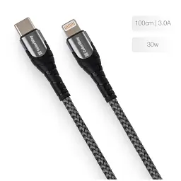 Дата кабель USB-C to Lightning 1.0m ColorWay (CW-CBPDCL033-GR) - мініатюра 4