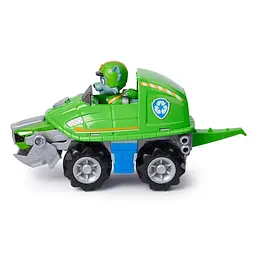 Великий рятувальний автомобіль-трансформер Spin Master PAW Patrol Джунглі Цуценячий патруль з водієм Роккі (SM17776/0648) - мініатюра 3