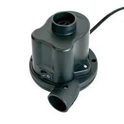 Насос від прикурювача Air Pump ZQ-606 12V насос для човна від прикурювача, електронасоса для матраців (ST) - мініатюра 2