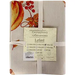 Скатертина гобелен Lefard Гарбуз 140x180 см (716-220) - мініатюра 4
