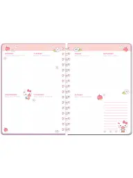 Щоденник на спіралі KITE тверда обкладинка Hello Kitty (HK26-438) - мініатюра 5