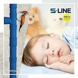 Трійник каналізаційний безшумний Pestan S-Line ⌀ 110х110 мм 90º Arched 30412 - мініатюра 2