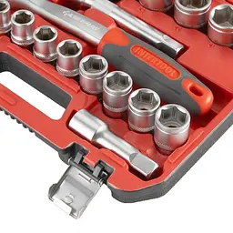 Набір інструментів 1/2" 21 од. Intertool ET-9021 у кейсі - мініатюра 4
