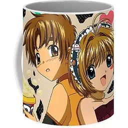 Кухоль GeekLand Card Captor Sakura СакураКіномото та Лі CCS 02.01 330 мл білий - мініатюра 3