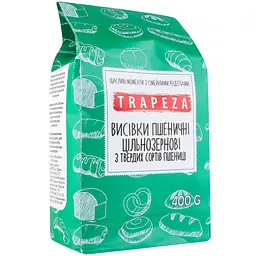 Висівки пшеничні цільнозернові Trapeza з твердих сортів пшениці 400 г (946622) - мініатюра 2