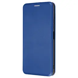 Чехол-книжка для ZTE Blade A34, G-Case, синий, кожаный чехол-книжка из экокожи (PU) и TPU, с магнитом, с подставкой и вместительным кардхолдером, противоударный, защита всего корпуса, ArmorStandart (ARM78992)