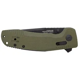 Ніж складаний SOG TAC XR Чорний-Зелений - мініатюра 5
