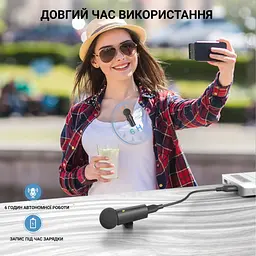 Мікрофон Fifine M8 Wireless (M8) - мініатюра 9