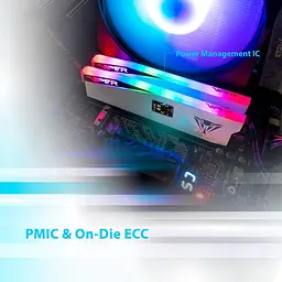Модуль пам'яті Patriot DDR5 32Gb (2x16) Viper Elite 5 7000Mhz RGB (PVER532G70C38KW) - мініатюра 5