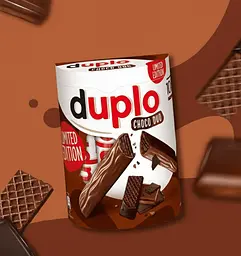 Шоколадні батончики Ferrero Duplo Choco Duo 10 шт, 182 г - мініатюра 6
