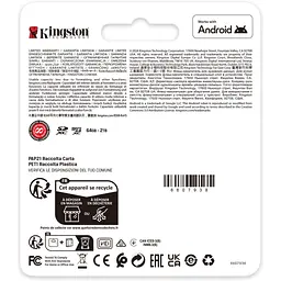 Карта пам'яті Kingston 64GB microSDXC сlass 10 UHS-I U3 V30 A2 Canvas Go Plus G4 (SDCG4/64GBSP) - мініатюра 4