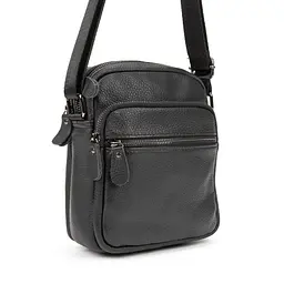 Шкіряний невеликий месенджер на два відділи Tiding Bag M56-2004A - мініатюра 2