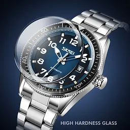 Чоловічий наручний годинник 9232SSIBU Silver/blue-steel strap Skmei acs0029852 - мініатюра 4