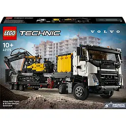 Конструктор LEGO Technic Вантажівка Volvo FMX і Електричний екскаватор 2274 деталі (42175)