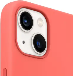 Чохол Silicone Case з MagSafe для Apple iPhone 13 (6.1) (Pink Pomelo) ААА [63898] - мініатюра 3