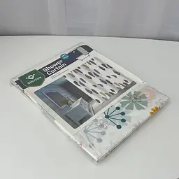 Шторка у ванну Квіти 8365 180х180 см - мініатюра 2