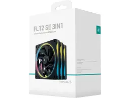 Набір вентиляторів Deepcool FL12 SE 3 in 1 Black (R-FL12SE-BKAPN3-G) - мініатюра 5