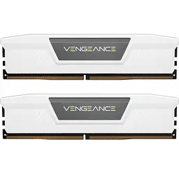 Модуль пам'яті для комп'ютера DDR5 32GB (2x16GB) 6400 MHz Vengeance White Corsair (CMK32GX5M2B6400Z32W)