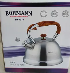 Чайник зі свистком Bohmann BH 9916 3,2 л - мініатюра 3