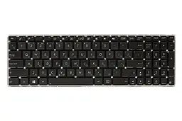 Клавіатура для ноутбука ASUS X501, X552, X550 чорний, без фрейму (KB310111)