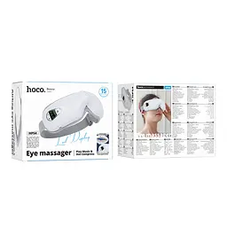 Масажер HOCO HP54 1000 mAh Airbag eye massager White (6942007674669) - мініатюра 2