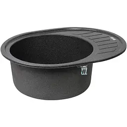 Кухонна мийка Lidz 620x500/200 GRF-13 графіт (LIDZGRF13620500200) - мініатюра 2