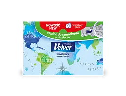 Серветки для авто Velvet Travel, 50 шт. (3100025) - мініатюра 2