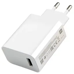 Мережевий зарядний пристрій Xiaomi3A 27W QC 3.0 EU MDY-10-EL