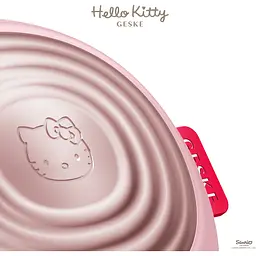 Електронна звукова термо щітка для обличчя GESKE Sonic Thermo Facial Brush 5 в 1 by Hello Kitty рожева - мініатюра 4