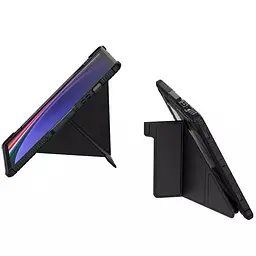 Чохол-книжка Nillkin Bumper Pro Multi-angle для Samsung Galaxy Tab S10 FE/S9 Black - мініатюра 5