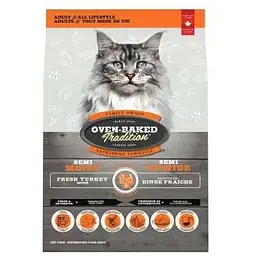 Корм напіввологий для котів Oven-Baked Tradition, зі свіжого м’яса індички , 1,36 кг - мініатюра 2