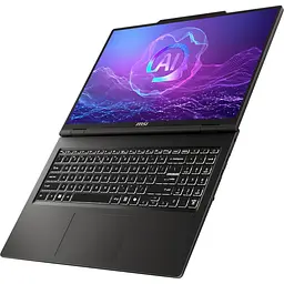 Ноутбук Ігровий MSI Venture 16 AI A2HMG-041XRO, Intel Core Ultra 7 255H до 5.1GHz, 16" 2K, 16GB, SSD 512GB, Intel Arc 140T, Free Dos - мініатюра 5