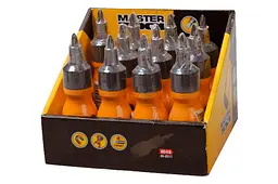 Викрутка з набором біт Mastertool реверсивна (6 предметів) 40-0517 - мініатюра 2