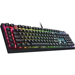 Клавіатура Razer BlackWidow V4 X Yellow Switch USB RU Black (RZ03-04702500-R3R1) - мініатюра 2