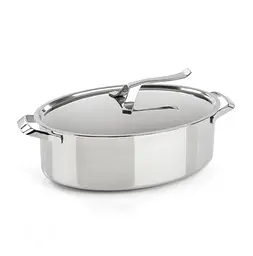 Каструля з кришкою Barazzoni My Pot 160017000 32 см 5.5 л срібляста