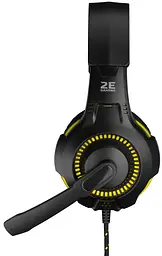 Ігрова гарнітура 2E Gaming HG300 LED 3.5mm (2E-HG300BK )Black (2E-HG300BK) - мініатюра 5