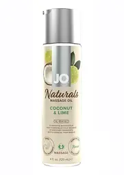 Масажна олія JO System JO Naturals Massage Oil Coconut Lime, 120 мл